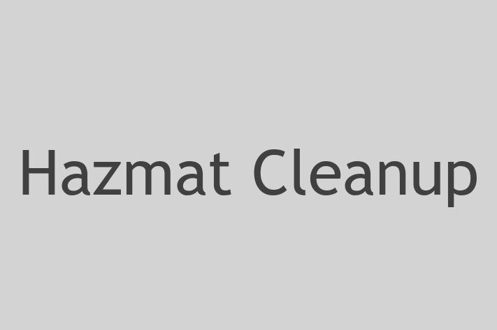 Home Sanitation Hazmat Cleanup