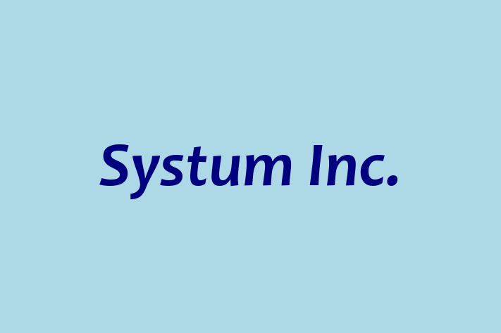 Software Firm Systum Inc.