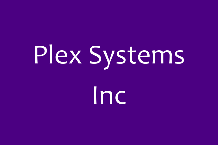 Software Development Company Plex Systems Inc