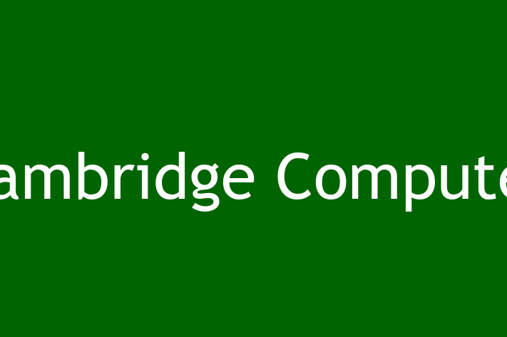 Digital Solutions Provider Cambridge Computer