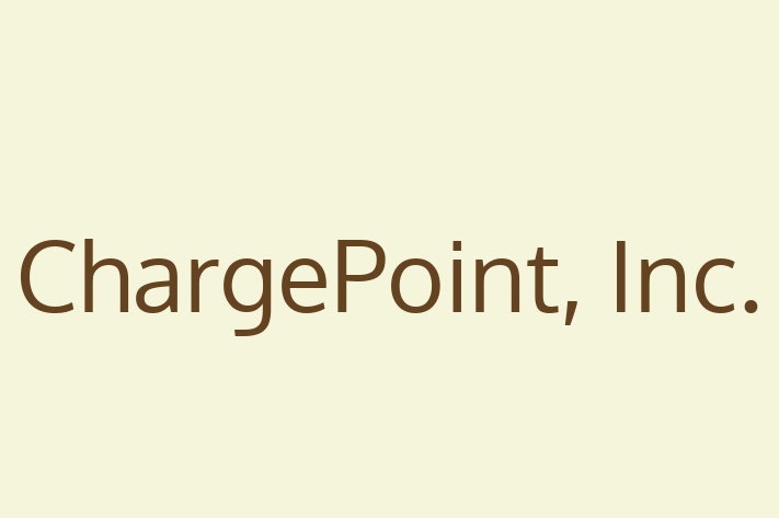 Software Development Company ChargePoint Inc.