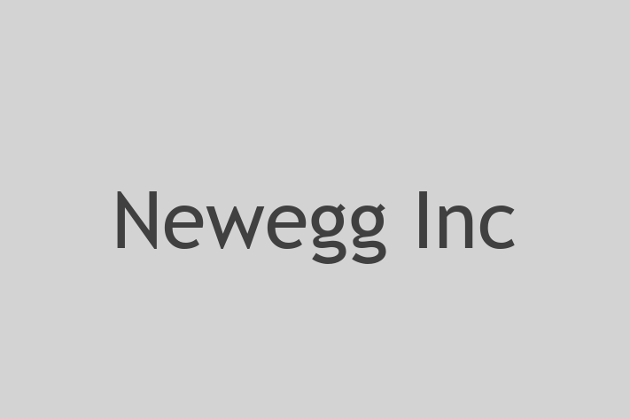 Software Services Company Newegg Inc