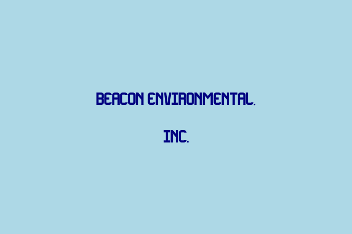 Technology Solutions Firm Beacon Environmental Inc.