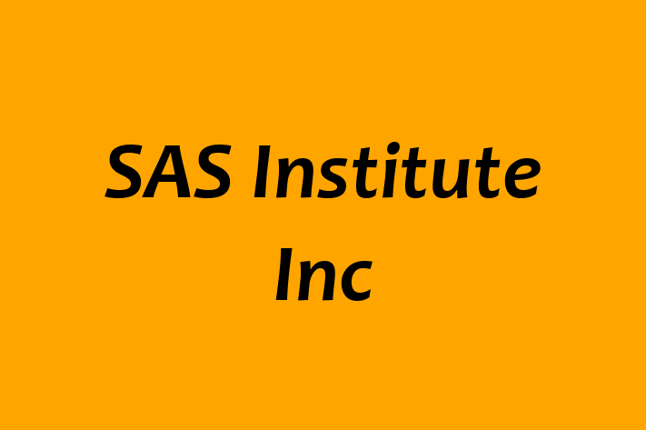 Software House SAS Institute Inc