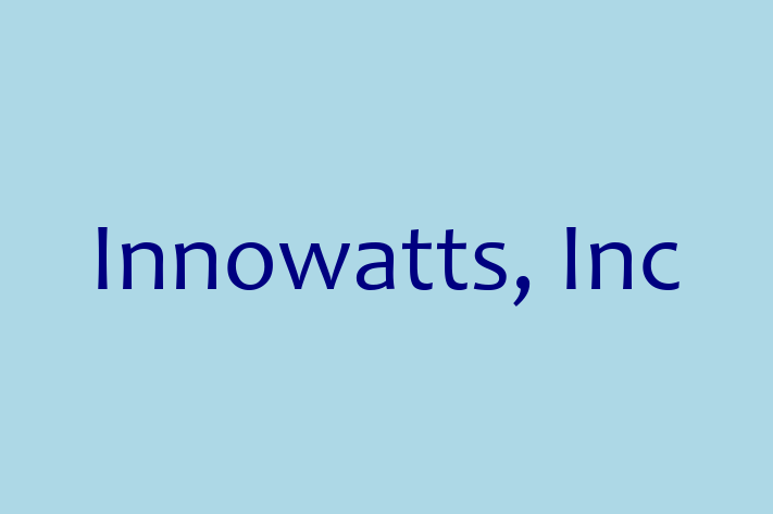 Software Solutions Provider Innowatts Inc