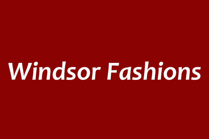 Human Resource Management Windsor Fashions