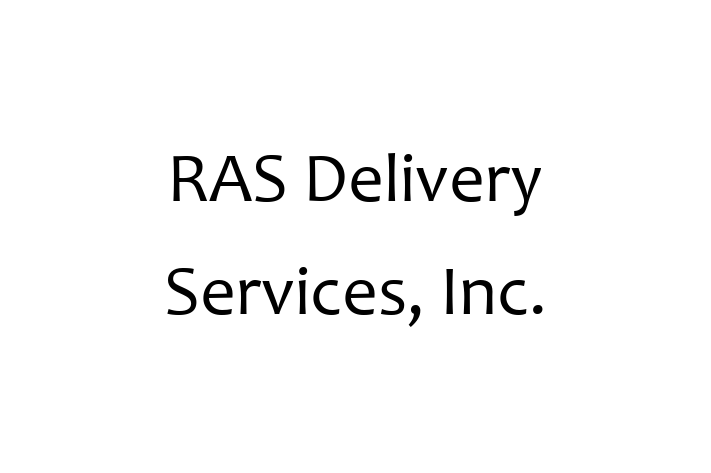 Software Services Company RAS Delivery Services Inc.