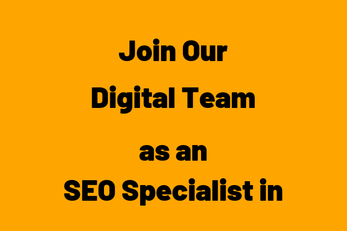 Join Our Digital Team as an SEO Specialist in Lubbock