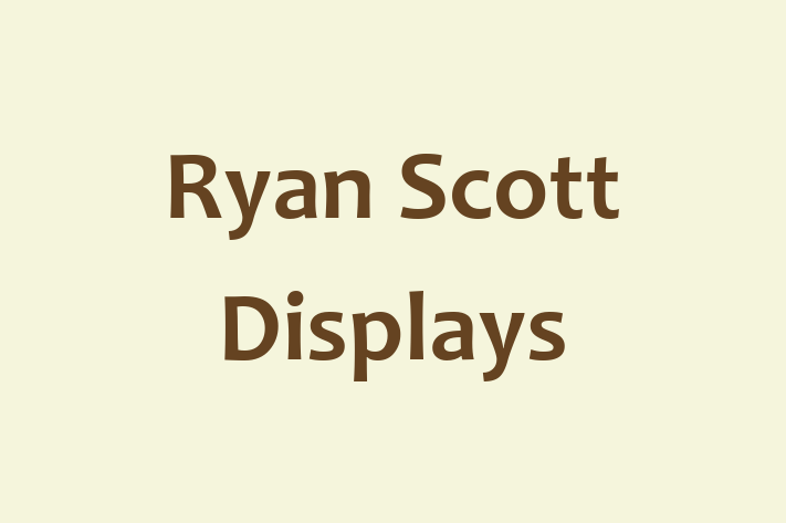 Digital Solutions Provider Ryan Scott Displays