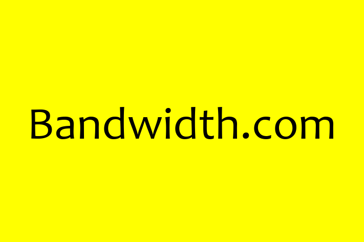 Digital Solutions Provider Bandwidth.com