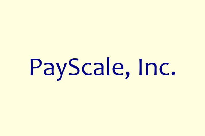 Software Development Company PayScale Inc.