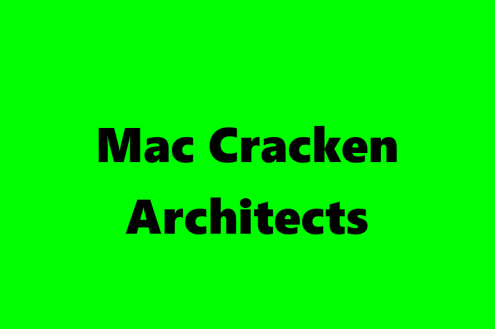 Architect planner Mac Cracken Architects