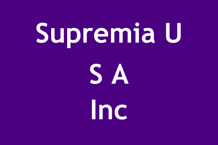 Software Development Company Supremia U S A Inc