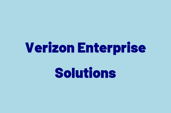 Tech Solutions Company Verizon Enterprise Solutions