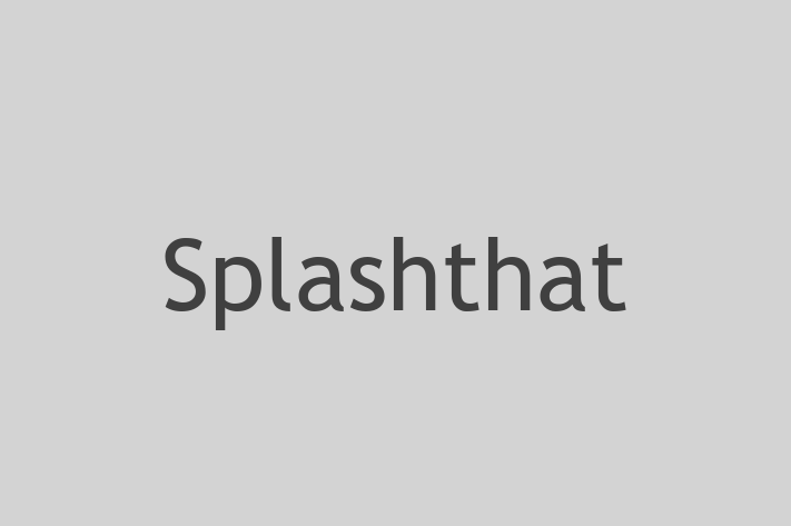 Software Services Company Splashthat