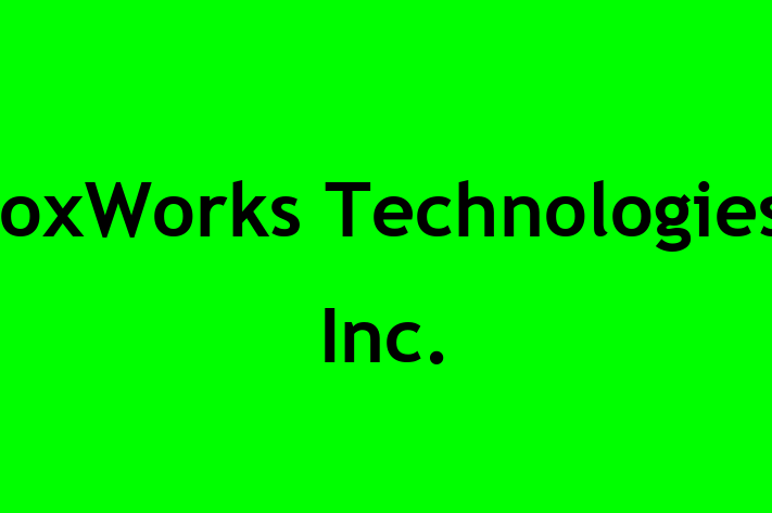 Tech Firm BoxWorks Technologies Inc.