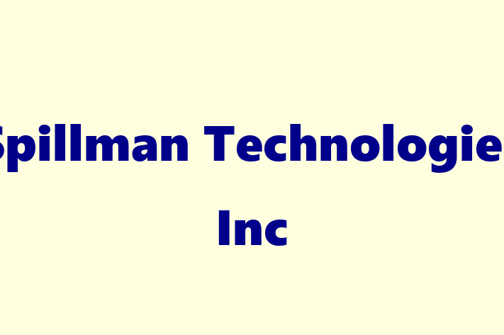 Software Engineering Company Spillman Technologies Inc