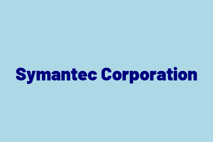 Software Development Firm Symantec Corporation