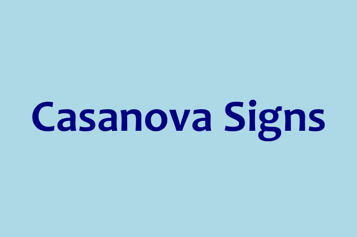 Software Development Company Casanova Signs