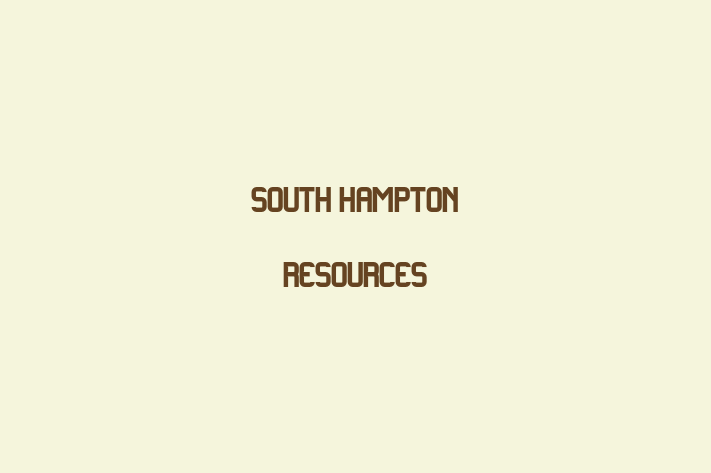 Staff Management South Hampton Resources