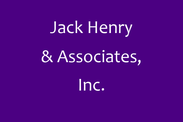 Tech Solutions Company Jack Henry  Associates Inc.