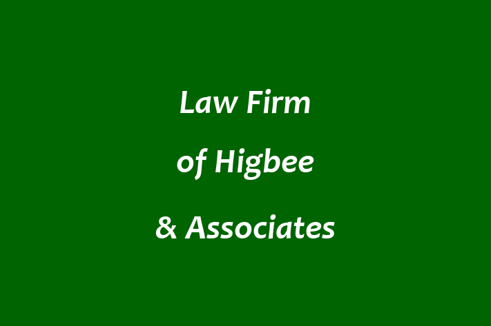 Talent Management Law Firm of Higbee Associates