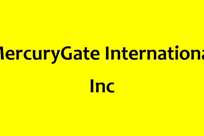 Tech Solutions Company MercuryGate International Inc