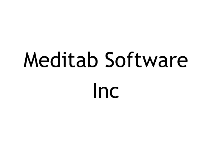 Software Development Company Meditab Software Inc