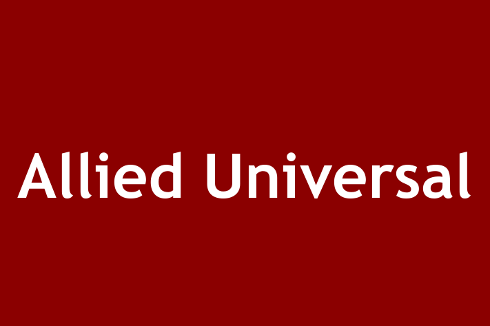 Tech Firm Allied Universal