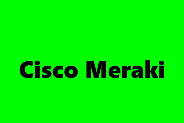 Technology Company Cisco Meraki