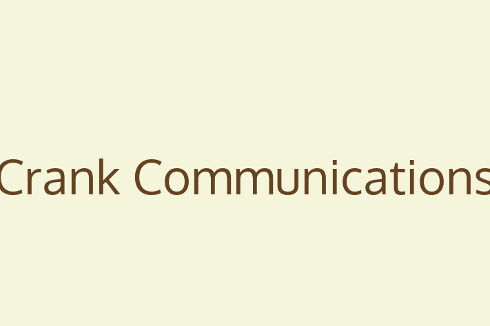 Application Development Company Crank Communications