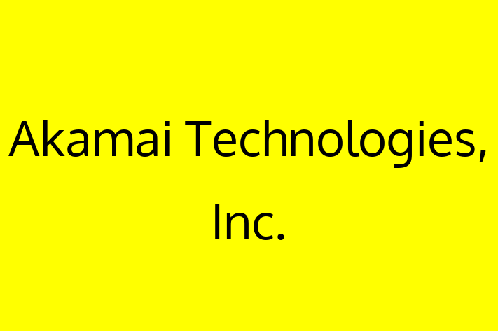 Software Services Company Akamai Technologies Inc.