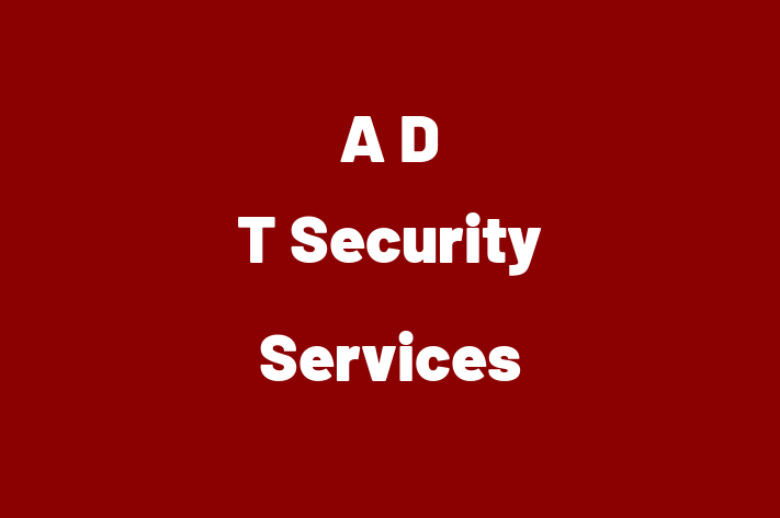 Software Development Company A D T Security Services