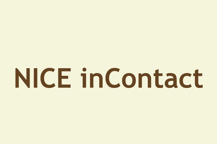 Software House NICE inContact