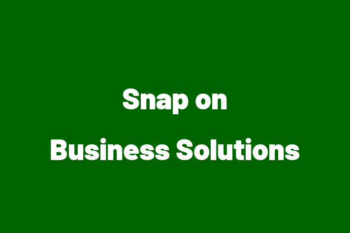 Software Firm Snap on Business Solutions