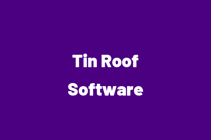 Technology Solutions Firm Tin Roof Software