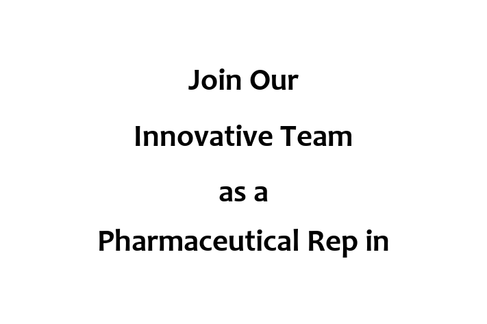 Join Our Innovative Team as a Pharmaceutical Rep in Thornton