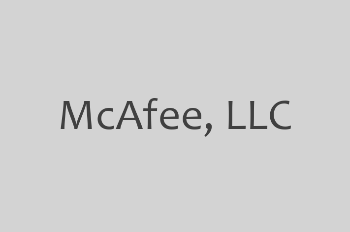 Software Firm McAfee LLC