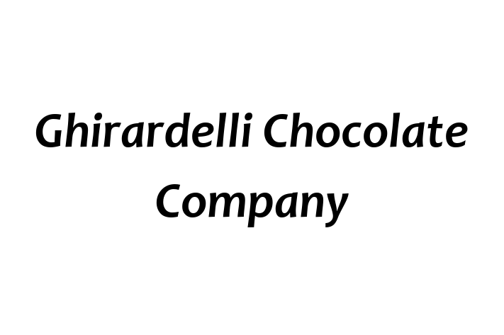 Staff Management Ghirardelli Chocolate Company