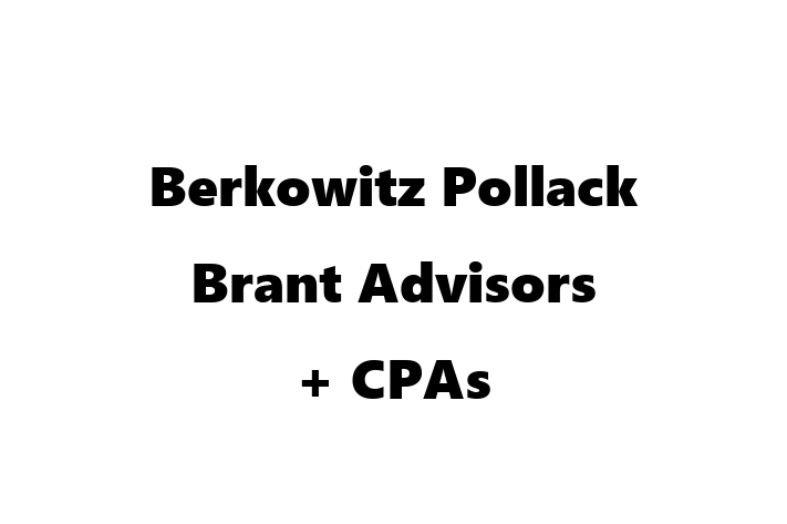 Staff Management Berkowitz Pollack Brant Advisors + CPAs