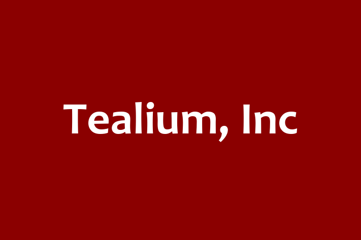 Software Solutions Provider Tealium Inc