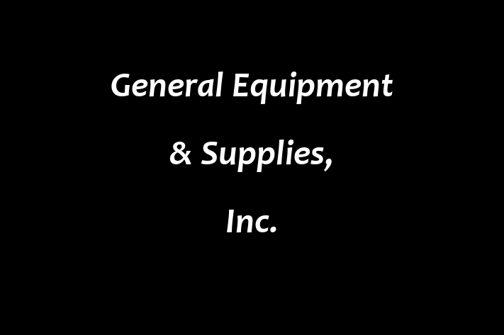 Human Resource Management General Equipment Supplies Inc.