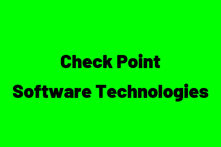 Software Consultancy Check Point Software Technologies