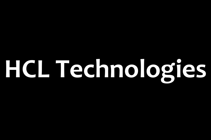 Software Services Company HCL Technologies