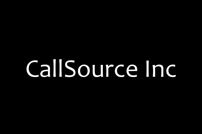 Technology Solutions Firm CallSource Inc