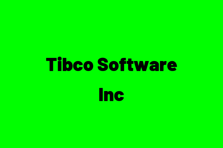 Tech Solutions Company Tibco Software Inc