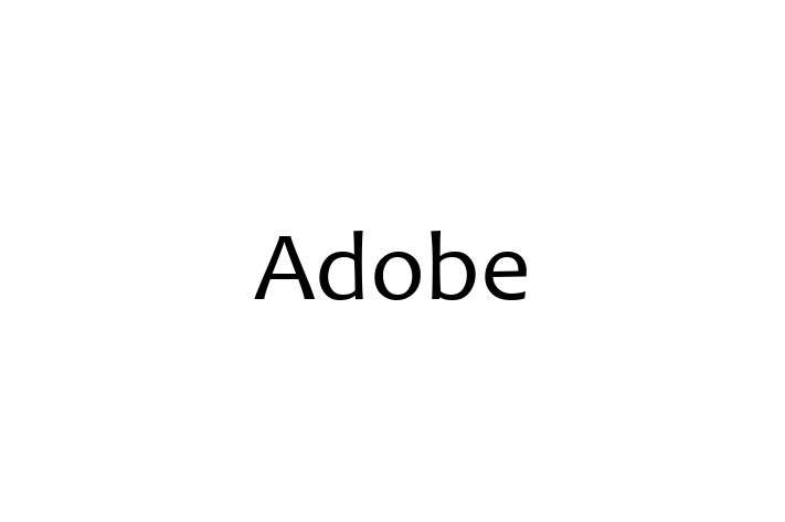 Digital Solutions Provider Adobe