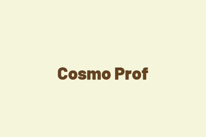 Software Services Company Cosmo Prof