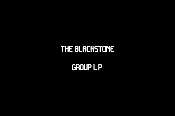 People Management The Blackstone Group L.P.