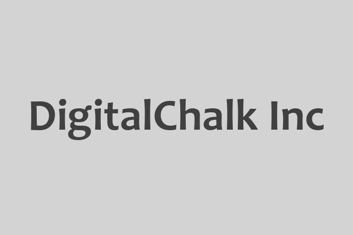 IT Company DigitalChalk Inc